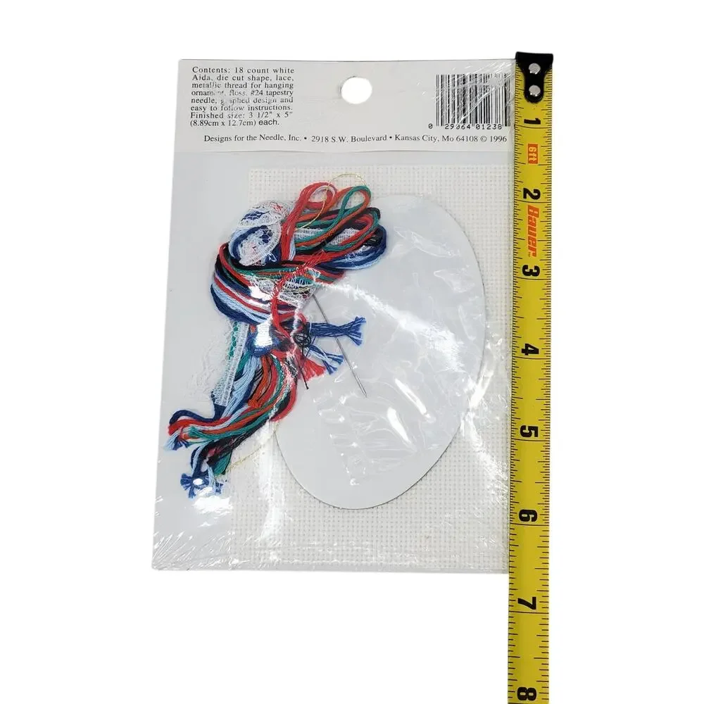 New Designs for the Needle Inc. Lace Ornament 1238 Snowman